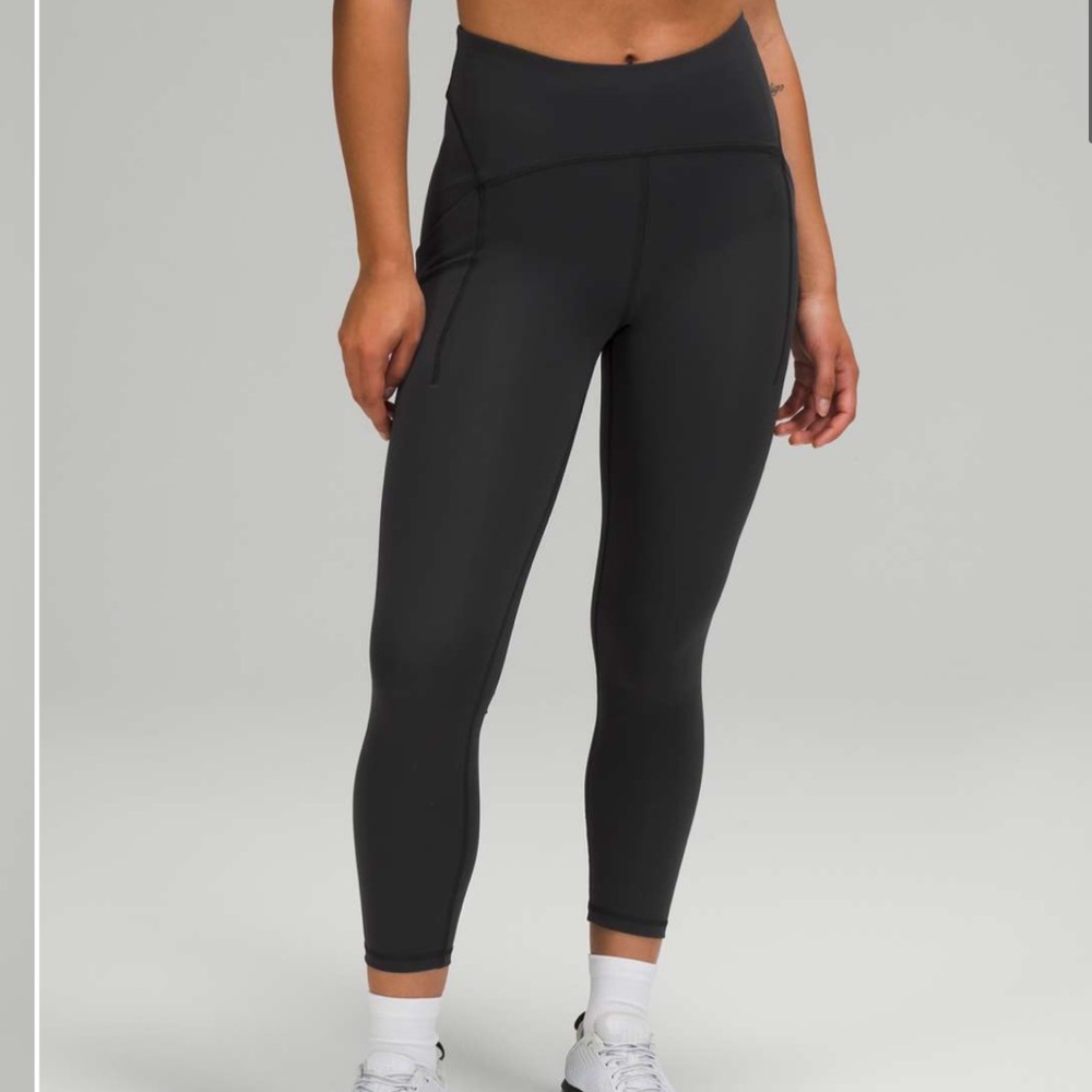 Lululemon Power Thru High Rise Crop 23"